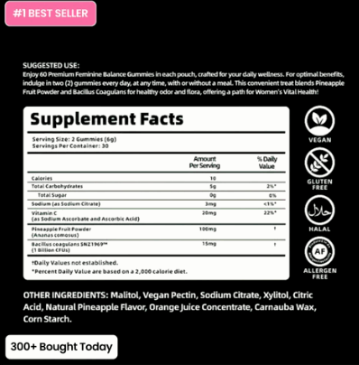HER+ Feminine Balance Gummies