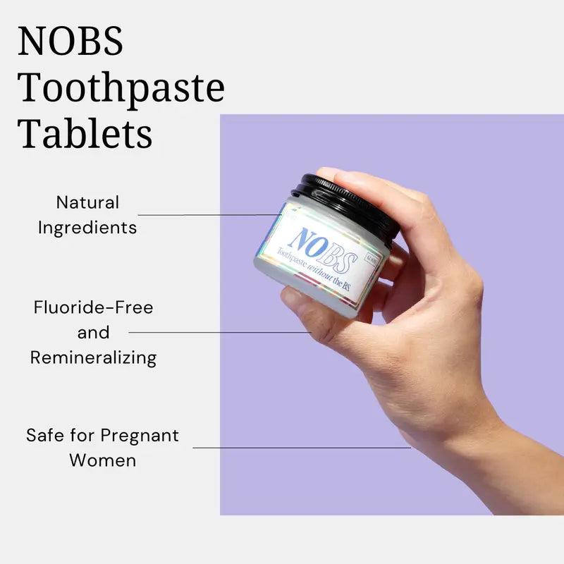 NOBS® Toothpaste Tablets