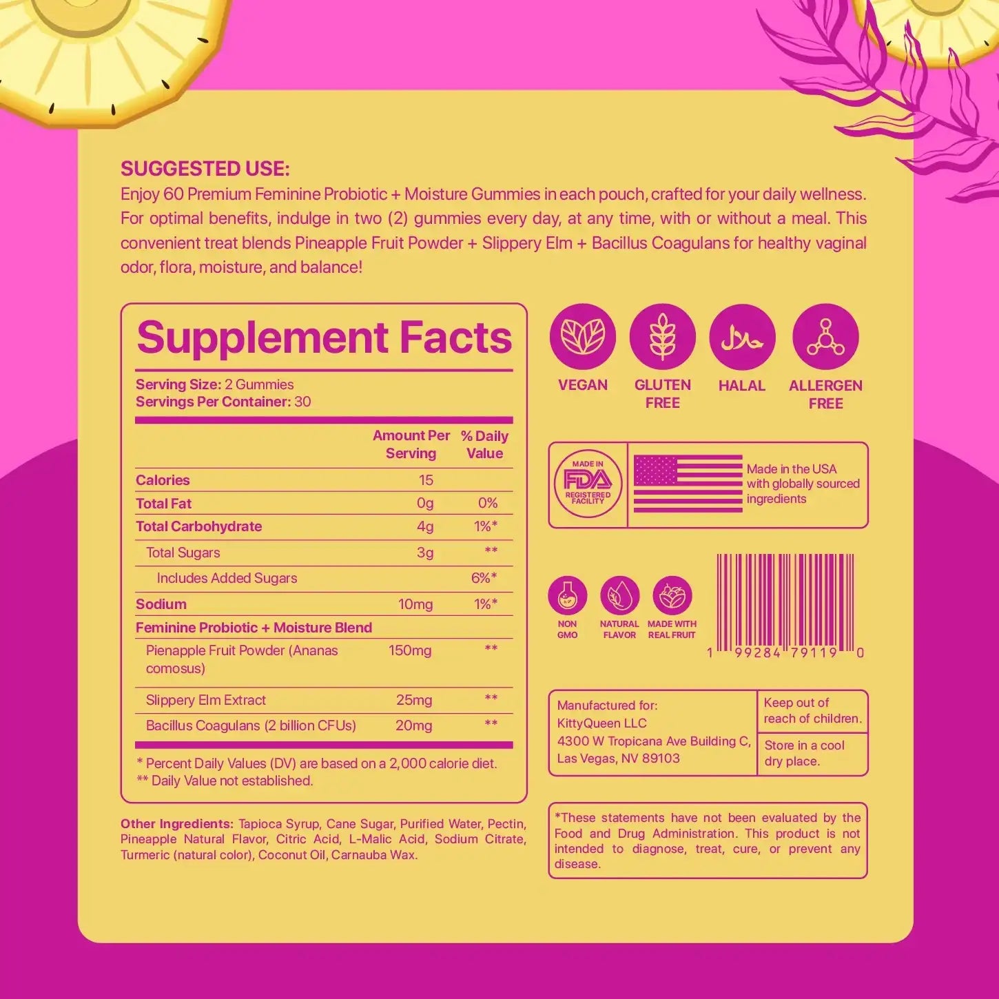 Slippery Kitty® - Feminine Balance Gummies