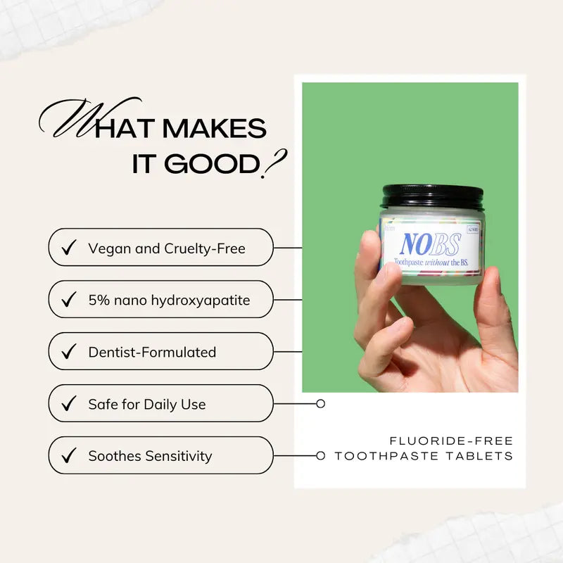 NOBS® Toothpaste Tablets
